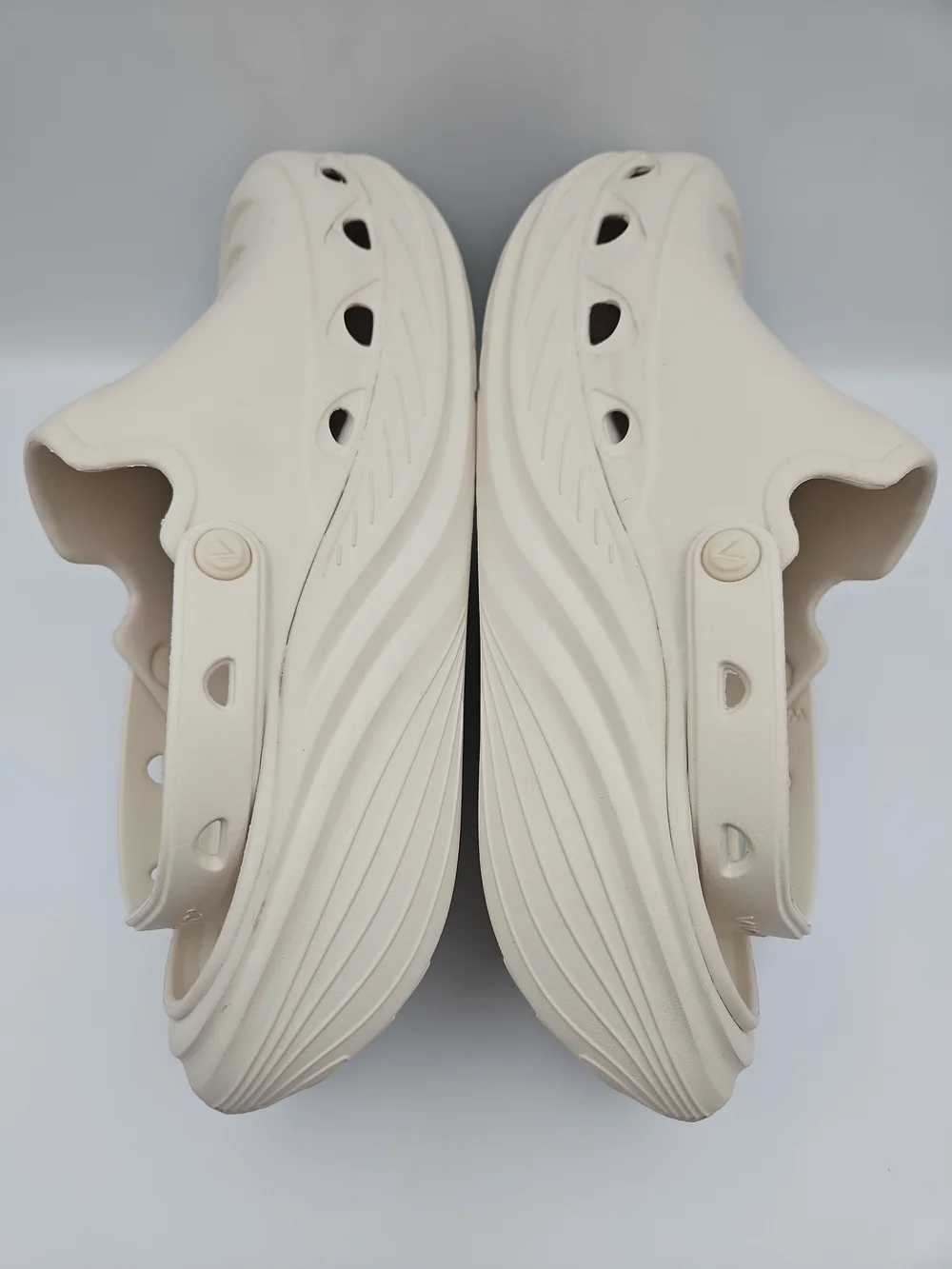 Vionic Beige Slip-On Foam Clog Sandals